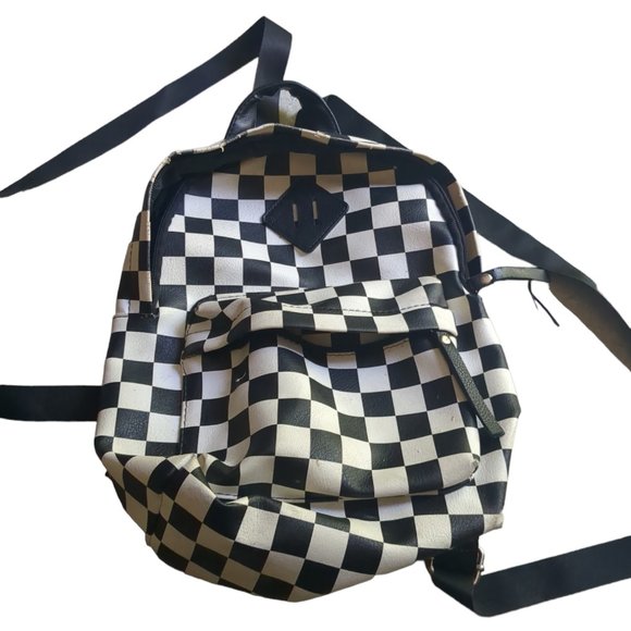 Dickies Accessories Dickies Black And White Checkered Backpack